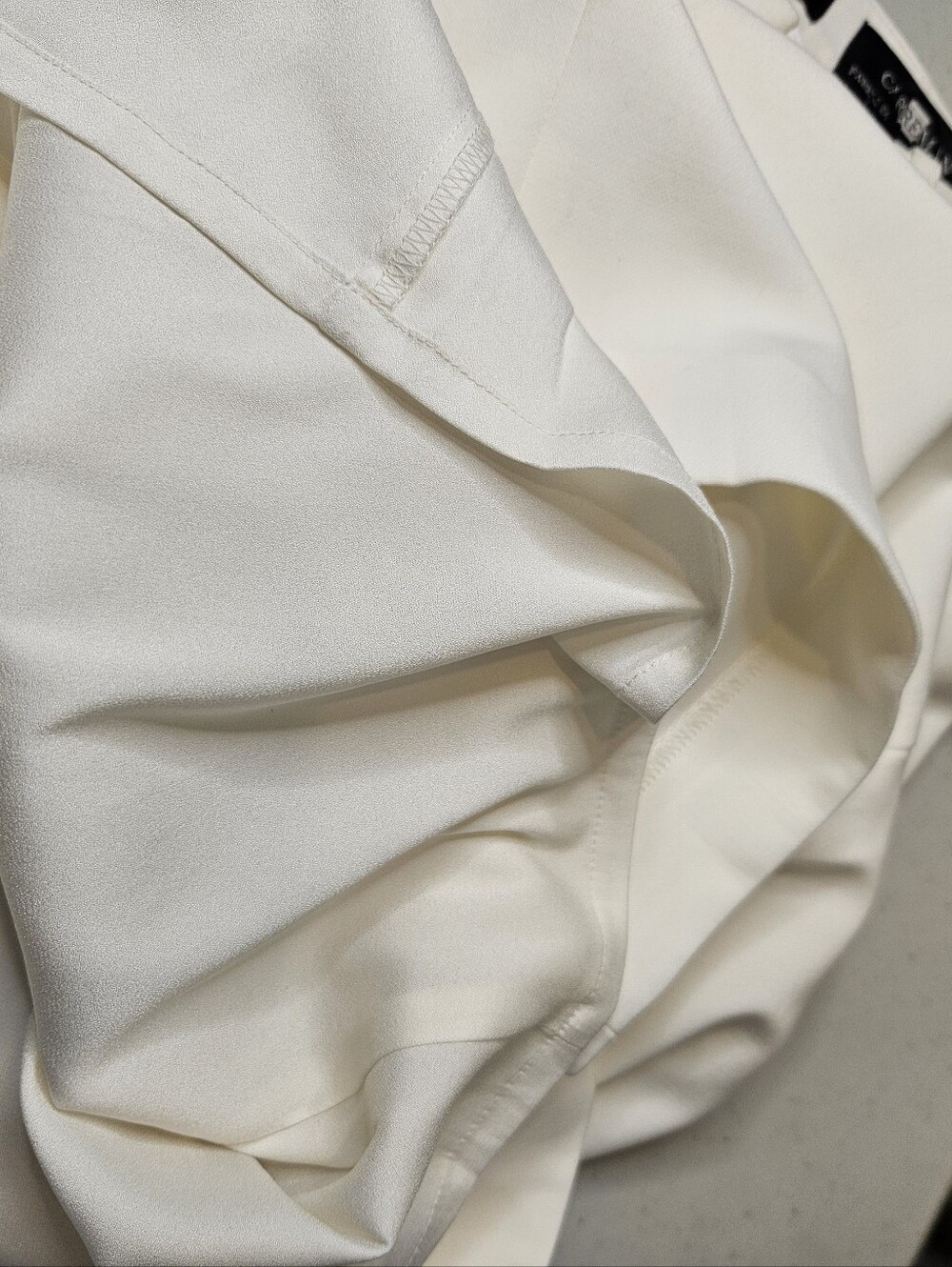 NWT J. Crew Trouser pencil skirt in four-season stretch Ivory Size 8 - Picture 11 of 16